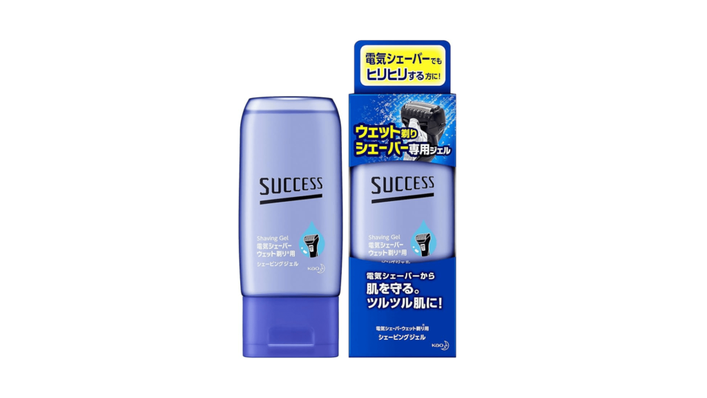 SUCCESS（サクセス）のウェット剃りシェーバー専用ジェル