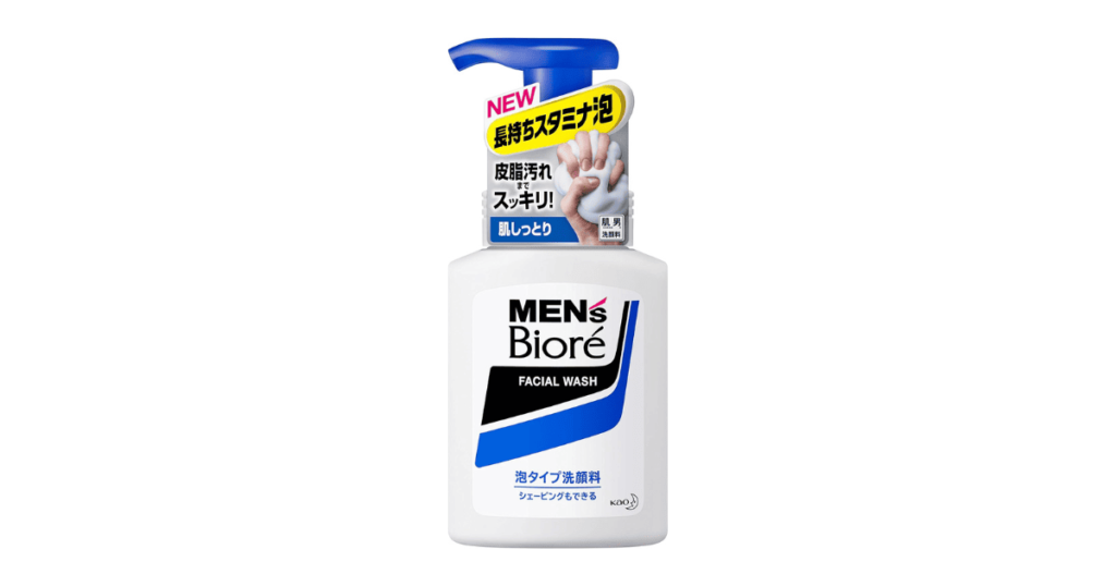 Men's Biore（メンズビオレ）の泡タイプ洗顔